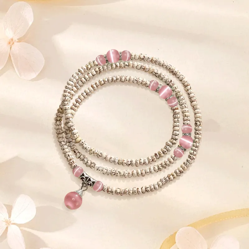 There Is You In The Long World Star Moon Bodhi Seeds Bracelets Unisex-7