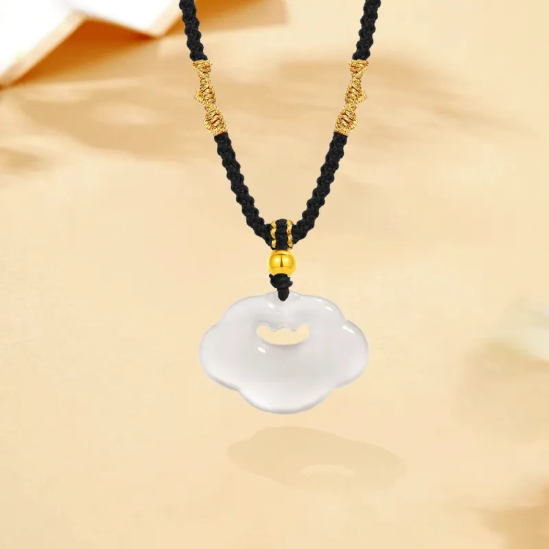 Master Kim Chalcedony Necklaces Unisex-2