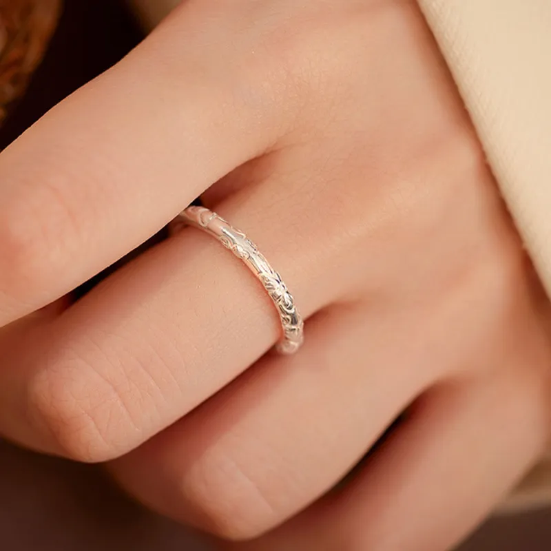 Master Kim 999 Fine Silver Rings Unisex-3