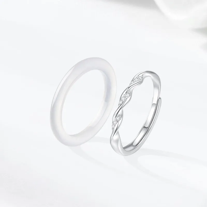 Master Kim Chalcedony Rings Unisex-2