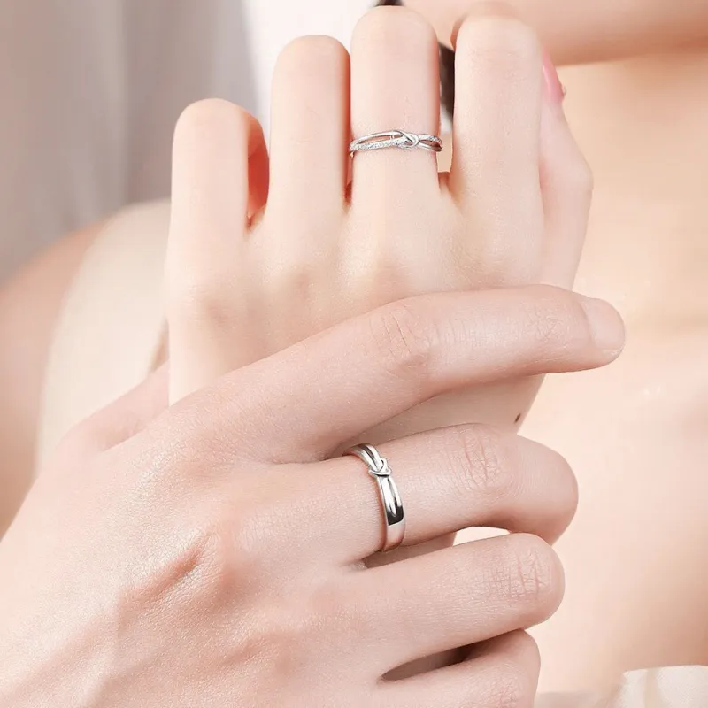 Master Kim Sterling Silver Adjustable Ring Unisex-5