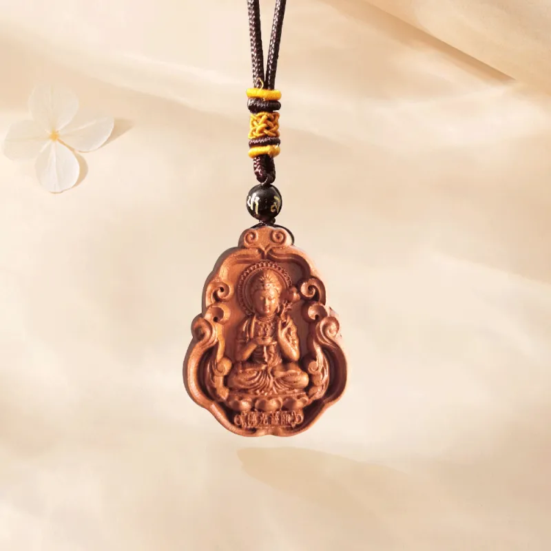 Master Kim Peachwood Necklaces Unisex-3