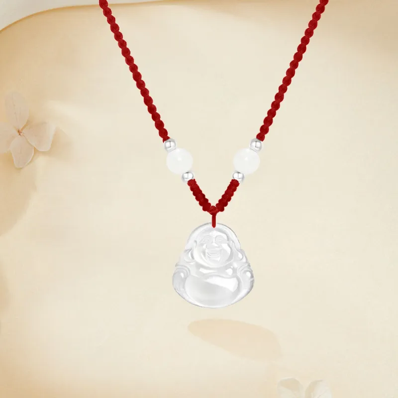 Master Kim Chalcedony Necklaces Unisex-3