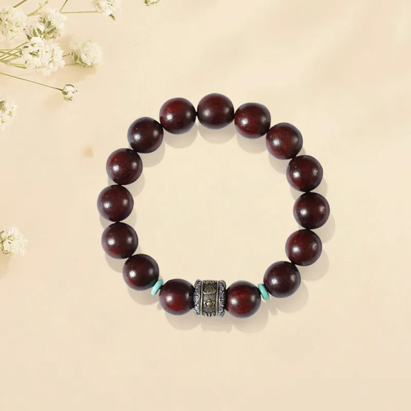 Master Kim Bloodwood Wooden Bracelets Unisex-1