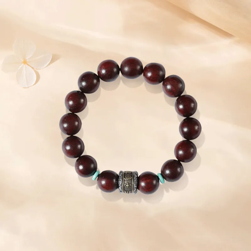 Master Kim Bloodwood Wooden Bracelets Unisex-2