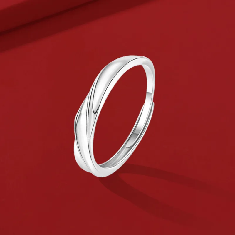 Master Kim Sterling Silver Rings Unisex-4