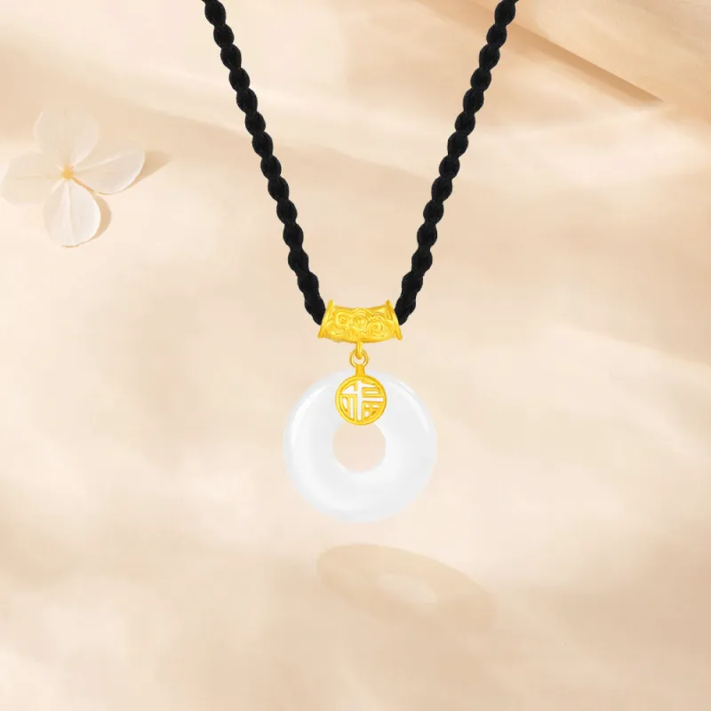 Master Kim Chalcedony Necklaces Unisex-4
