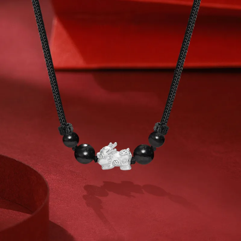 Master Kim Ebony Necklaces Unisex-1
