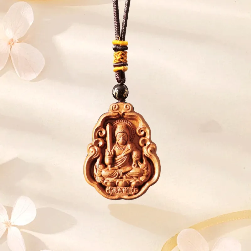 Master Kim Peachwood Necklaces Unisex-2