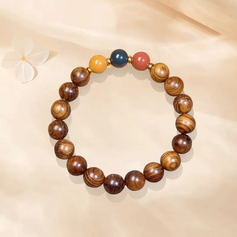 Master Kim Green Sandalwood Bracelets Unisex-2