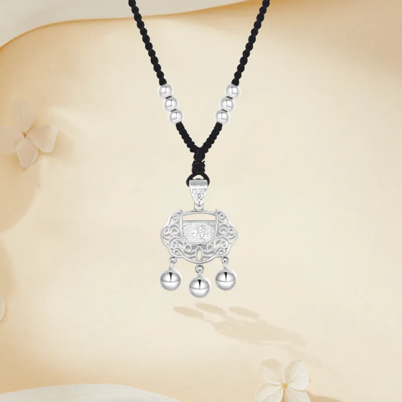 Master Kim Sterling Silver Necklaces Unisex-3