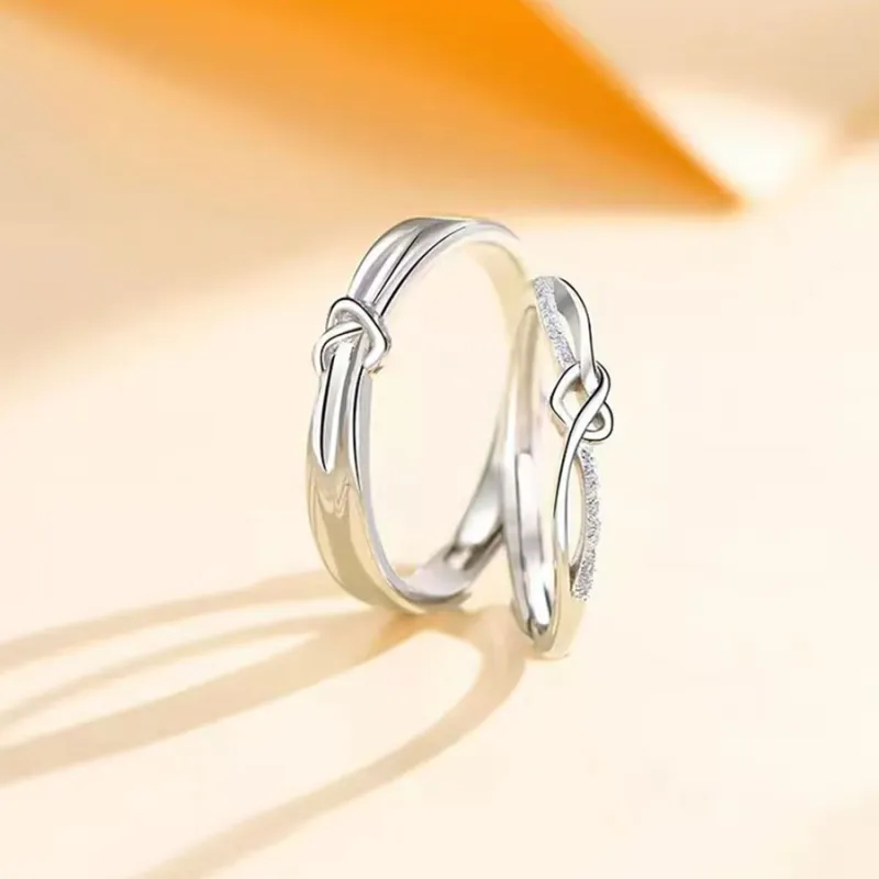 Master Kim Sterling Silver Adjustable Ring Unisex-2