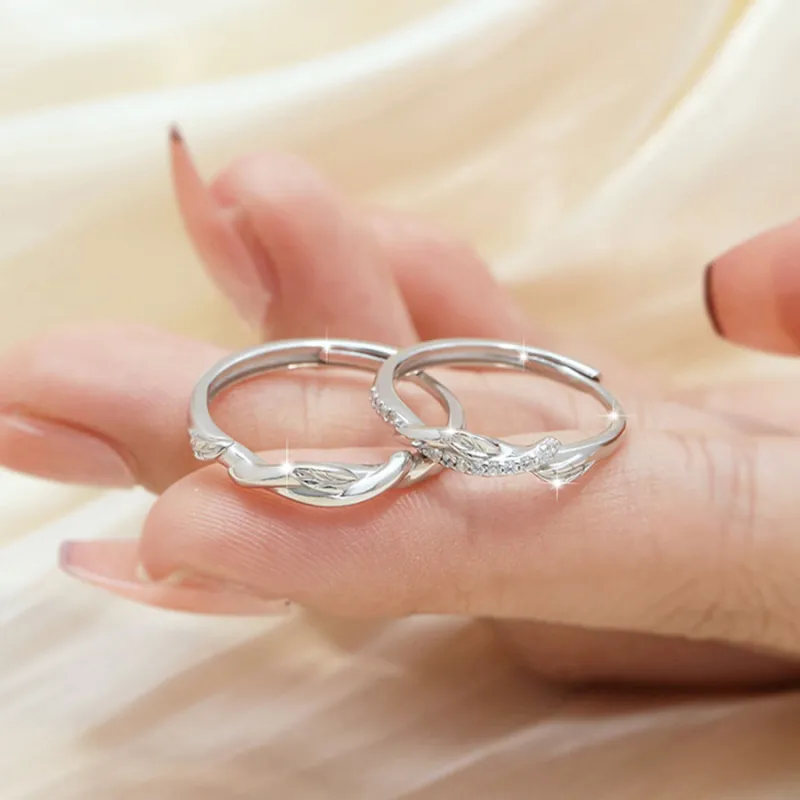 Master Kim 925 Sterling Silver Rings Unisex-4