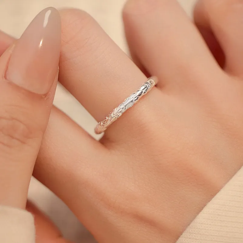 Master Kim 999 Fine Silver Rings Unisex-4