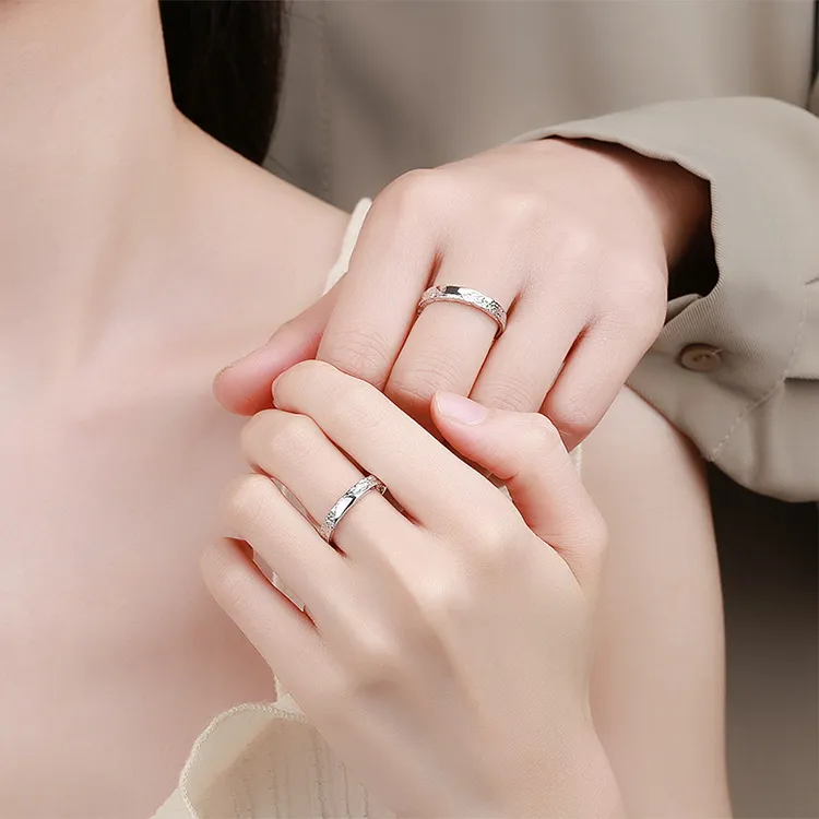 Master Kim Niche Premium Minimalist Style Design With A Cool Aesthetic Adjustable Opening Ring Unisex-5