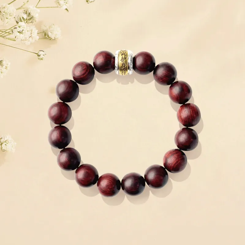 Master Kim Bloodwood Wooden Bracelets Unisex-3