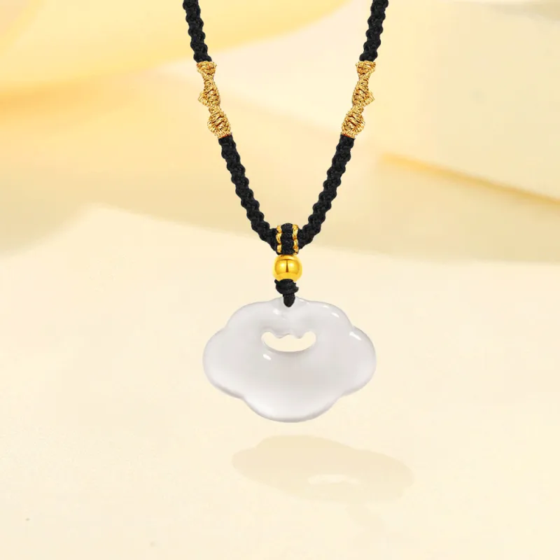 Master Kim Chalcedony Necklaces Unisex-3