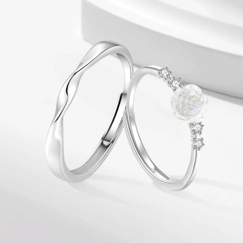 Master Kim Love Confession Anniversary Gift Adjustable Opening Ring Unisex-1