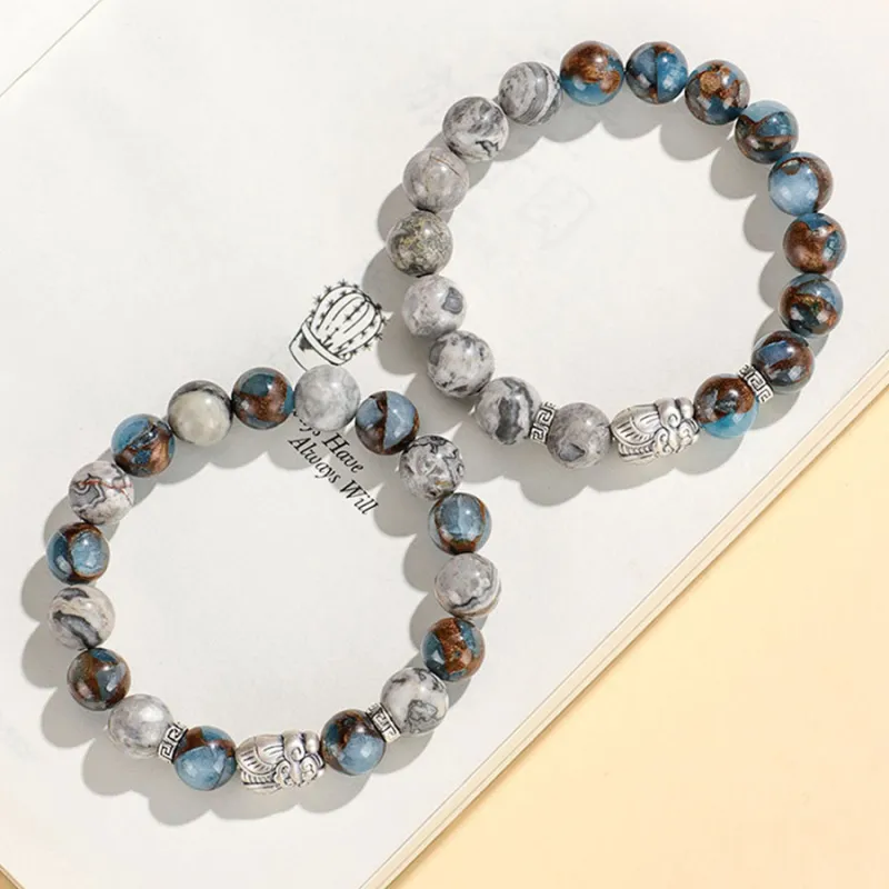Master Kim Malachite Bracelets Unisex-6