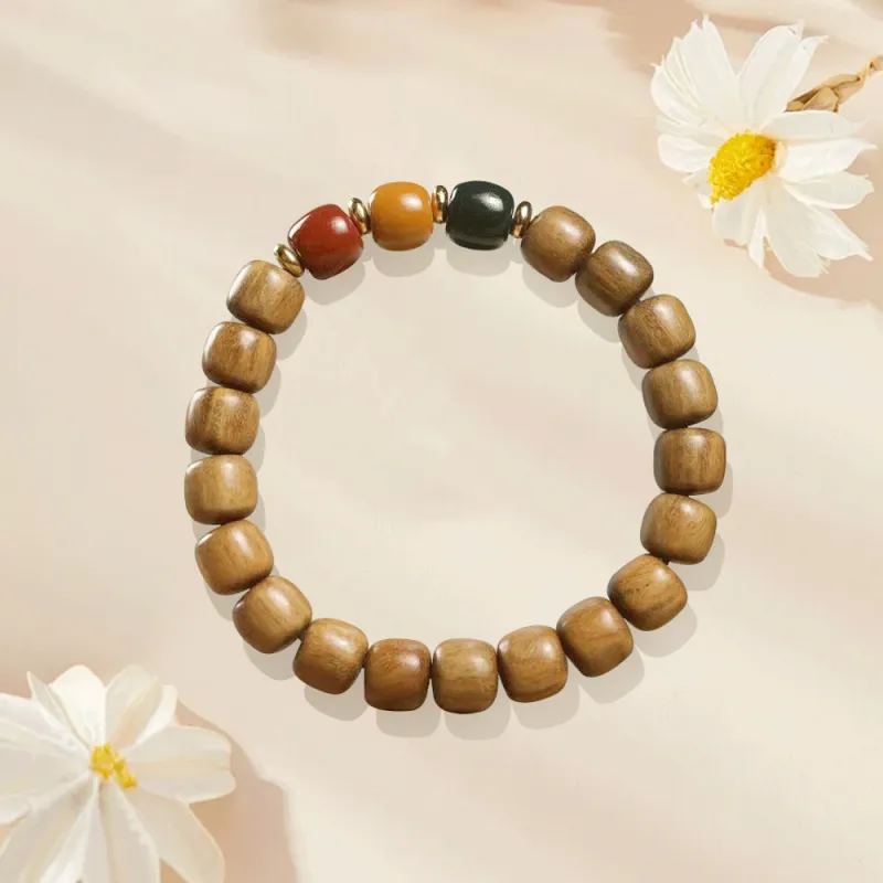 Master Kim Green Sandalwood Bracelets Unisex-7