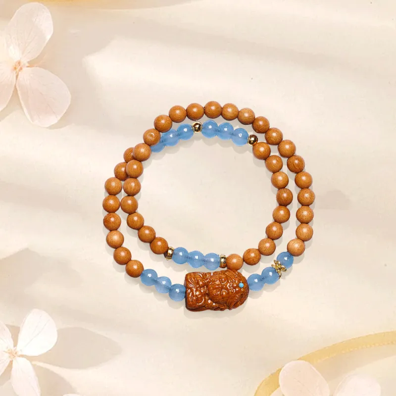 Master Kim Sandalwood Bracelets Unisex-1