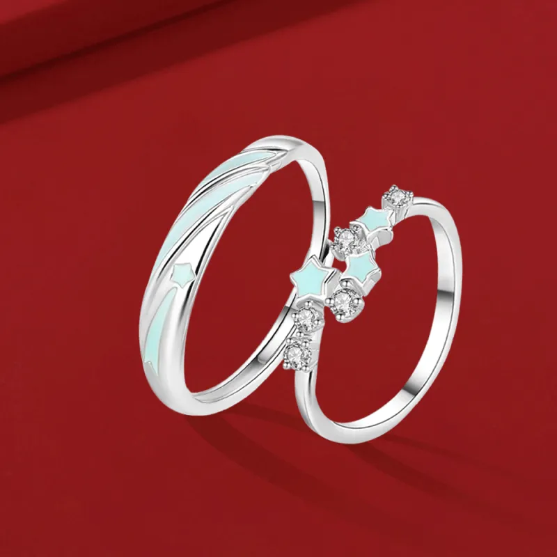 Master Kim Bestie Anniversary Couple Rings Rings Unisex-2