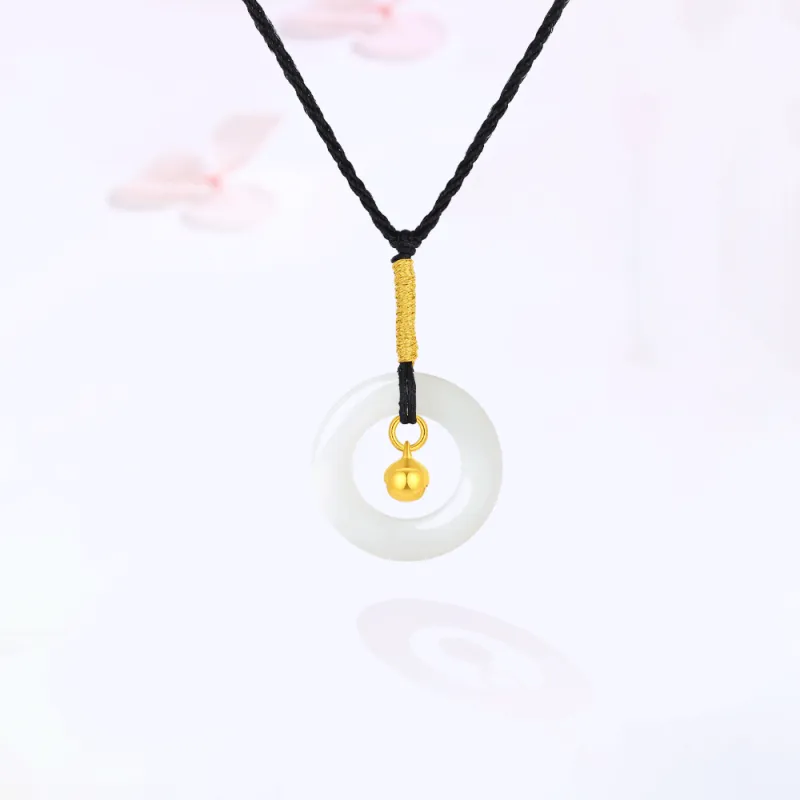 Master Kim White Jade Bodhi Necklaces Unisex-2