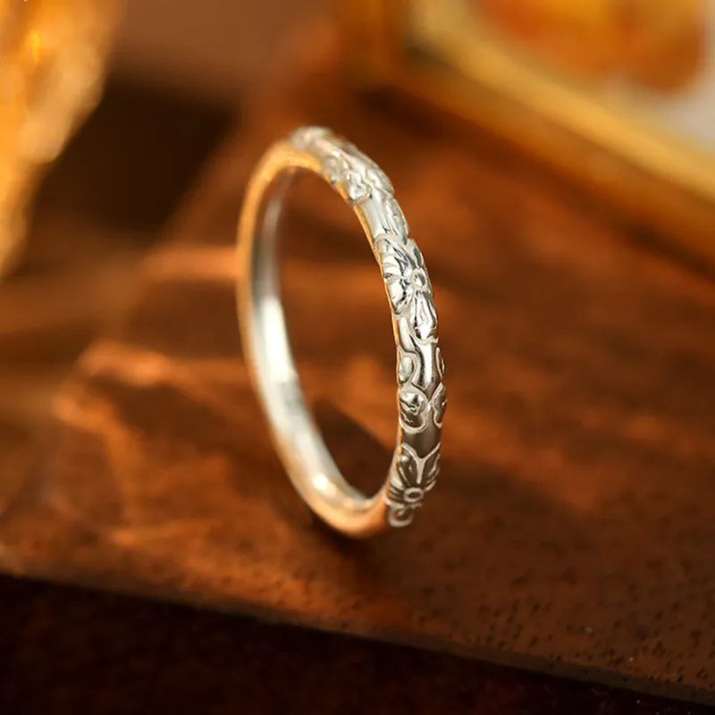 Master Kim 999 Fine Silver Rings Unisex-2