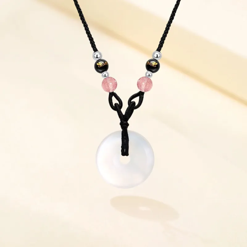 Master Kim Agate Necklaces Unisex-4