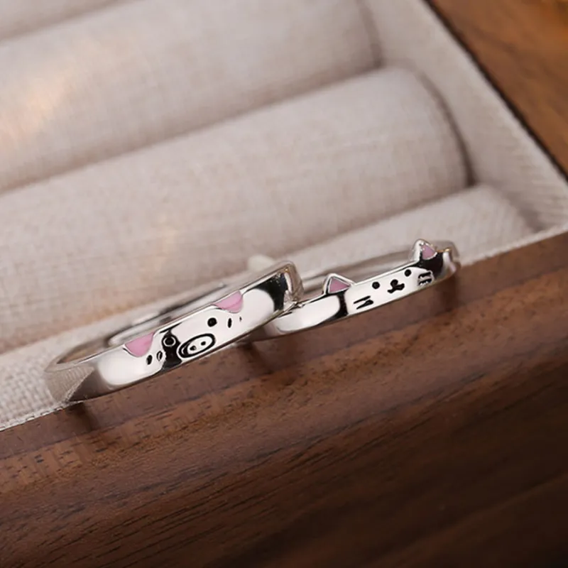 Master Kim Sterling Silver Rings Unisex-4