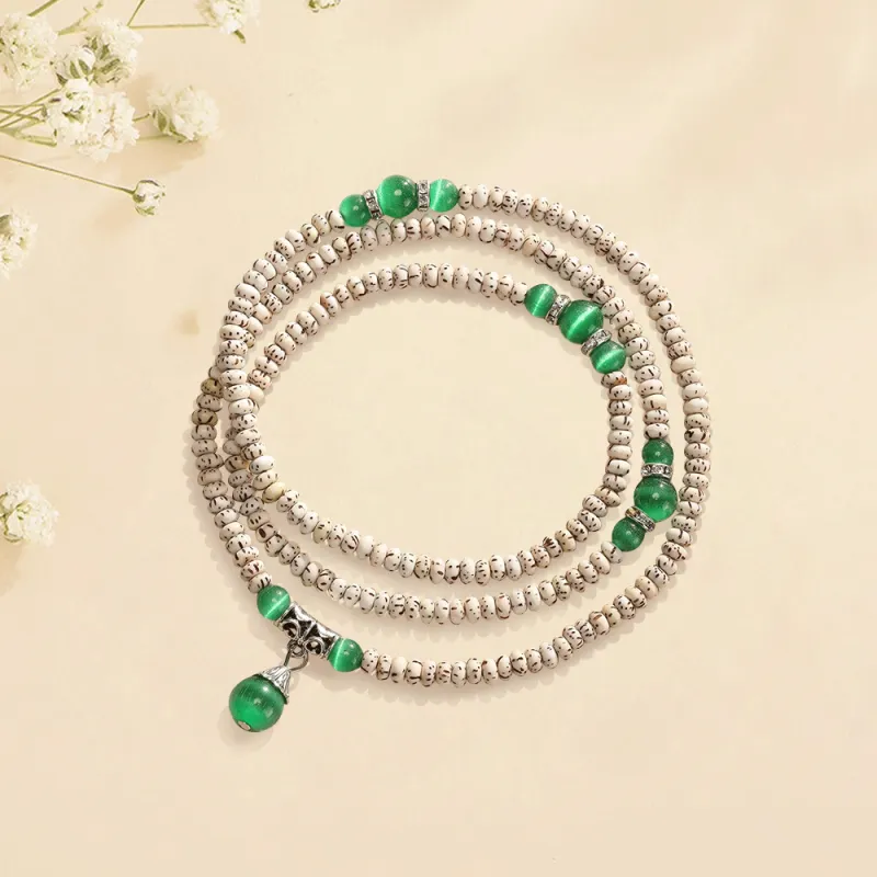 There Is You In The Long World Star Moon Bodhi Seeds Bracelets Unisex-4