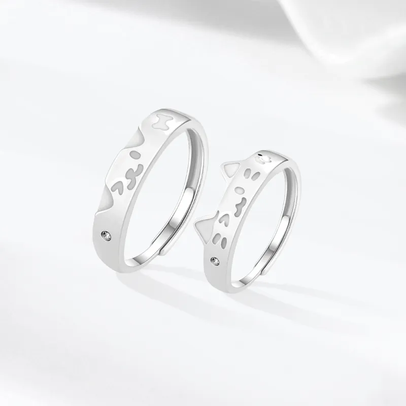 Master Kim Niche Luxury Adjustable Opening Rings Unisex-3
