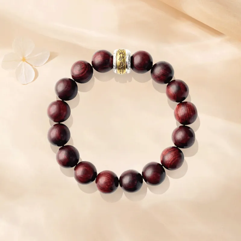 Master Kim Bloodwood Wooden Bracelets Unisex-1