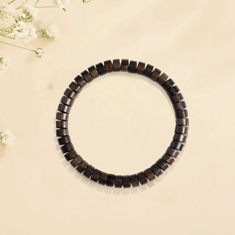 Master Kim Sandalwood Wooden Bracelets Unisex-1
