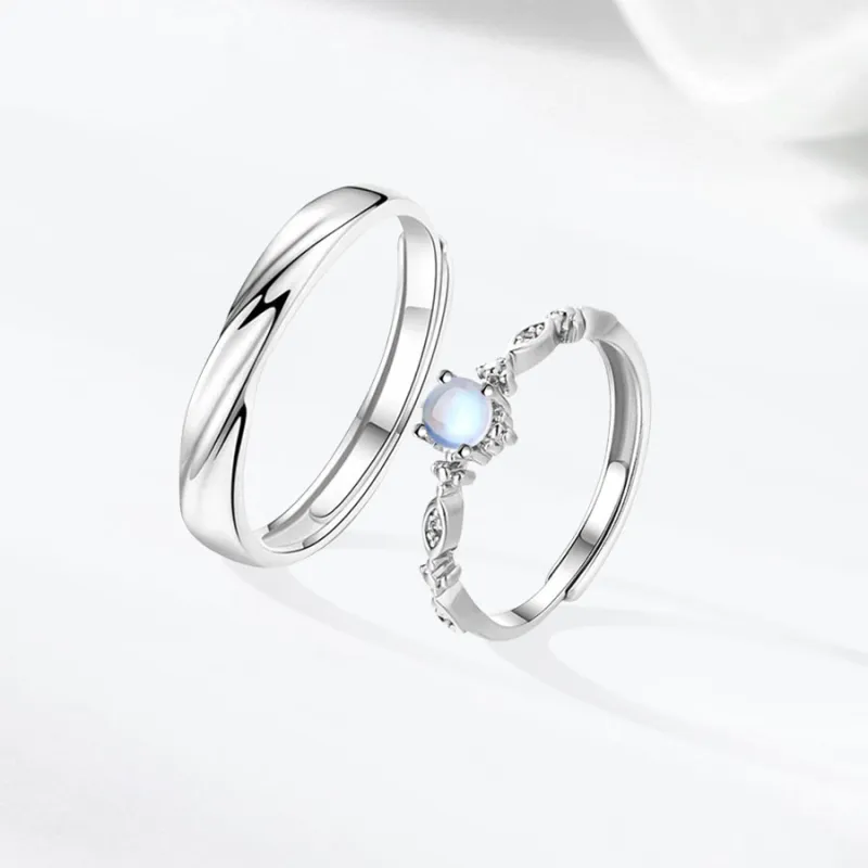 Master Kim Glass Cat Eye Adjustable Ring Unisex-2