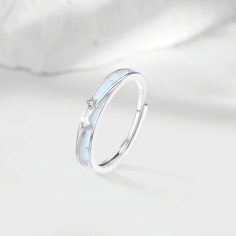 Master Kim Romantic Students Love Confession Couple Rings Unisex-4