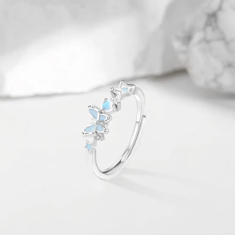 Master Kim Romantic Students Love Confession Couple Rings Unisex-3