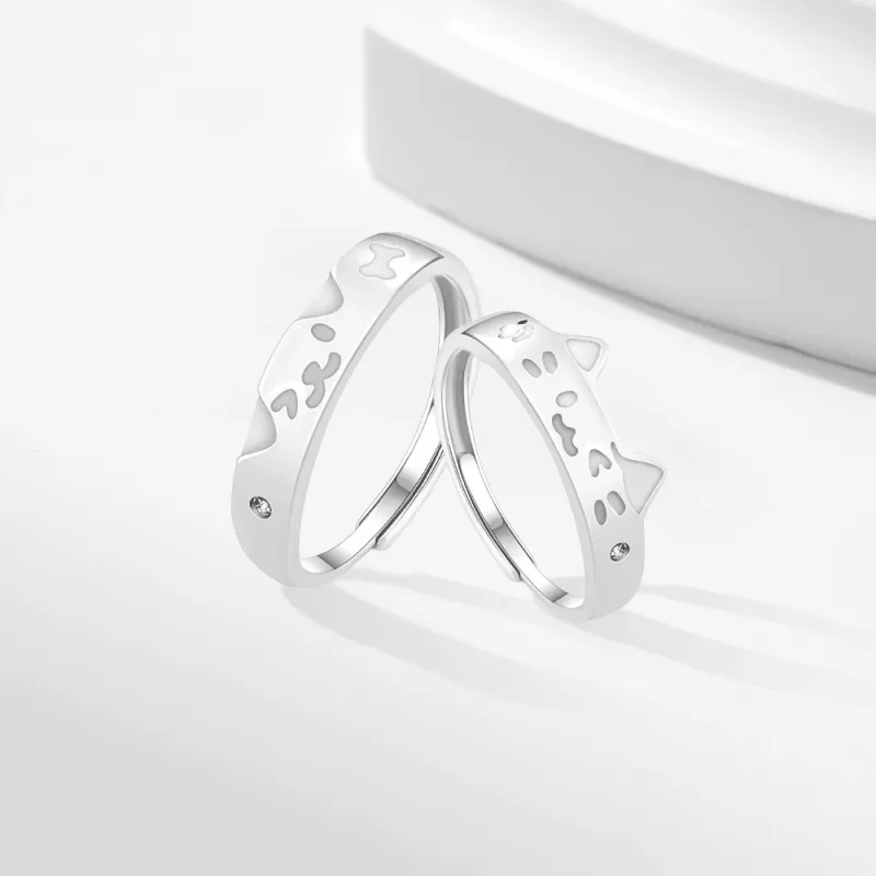 Master Kim Niche Luxury Adjustable Opening Rings Unisex-2