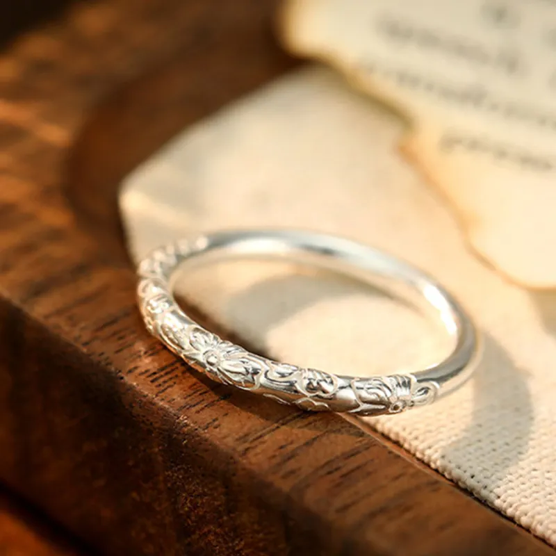 Master Kim 999 Fine Silver Rings Unisex-1