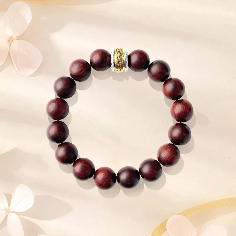 Master Kim Bloodwood Wooden Bracelets Unisex-4