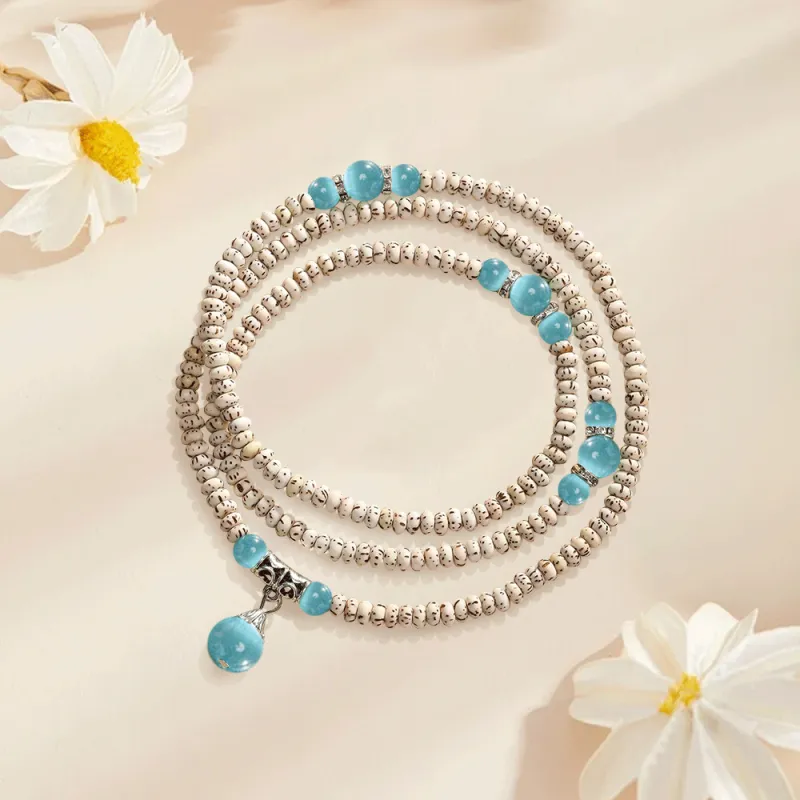 There Is You In The Long World Star Moon Bodhi Seeds Bracelets Unisex-1