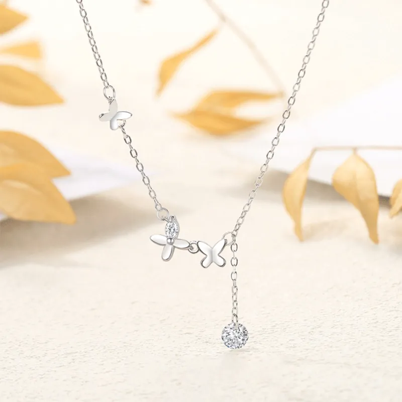 Master Kim Sterling Silver Necklaces Women's-1