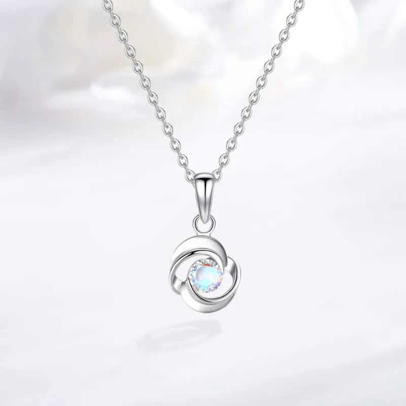 Master Kim Glass Cat Eye Necklaces Unisex-4
