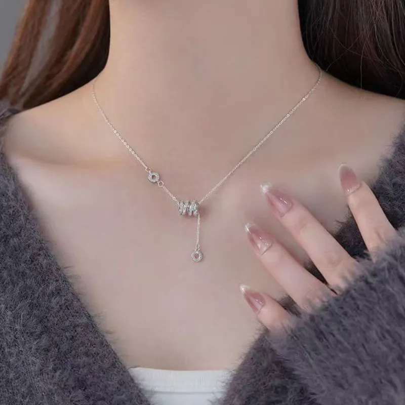 Master Kim Sterling Silver Necklaces Unisex-3