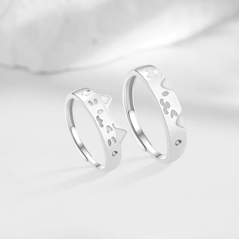 Master Kim Niche Luxury Adjustable Opening Rings Unisex-4