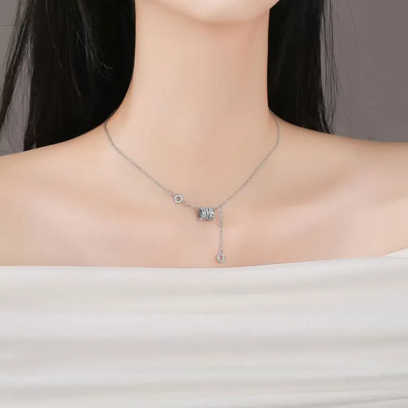 Master Kim Sterling Silver Necklaces Unisex-4