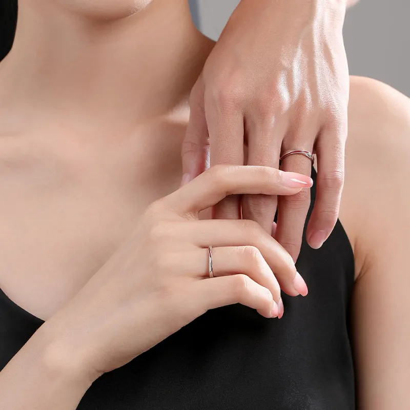 Master Kim Niche Luxury Premium Feel Adjustable Opening Ring Unisex-4