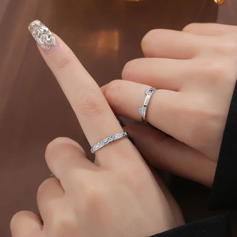 Master Kim 999 Fine Silver Rings Unisex-4