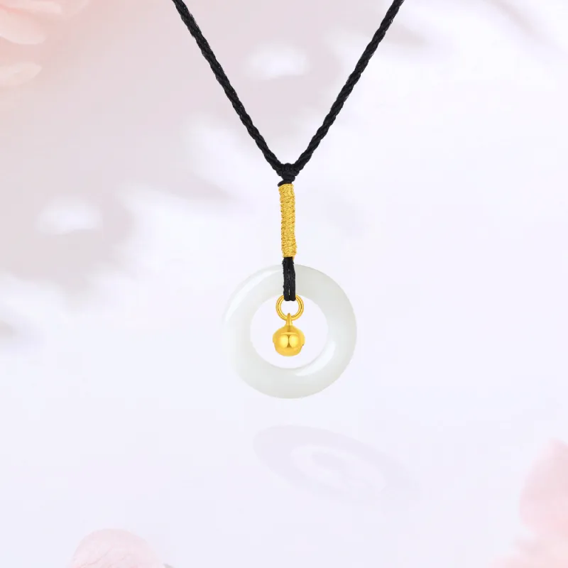 Master Kim White Jade Bodhi Necklaces Unisex-1