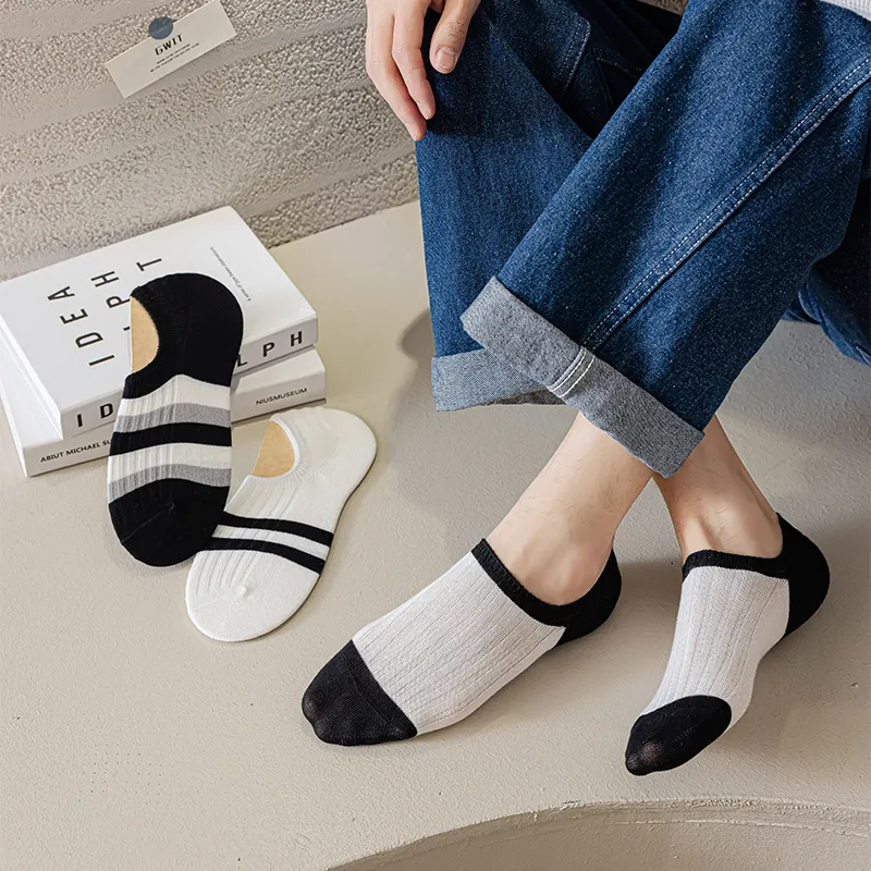 MIIOW Unisex No Show Socks-11